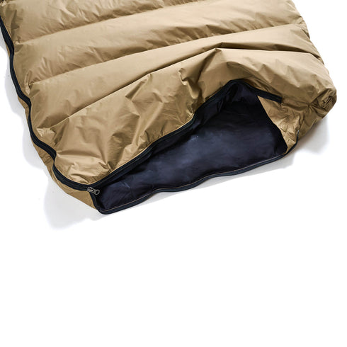 NANGA Aurora Square Foot 400STD Sleeping Bag 信封型拉鍊全開羽絨睡袋 6°C
